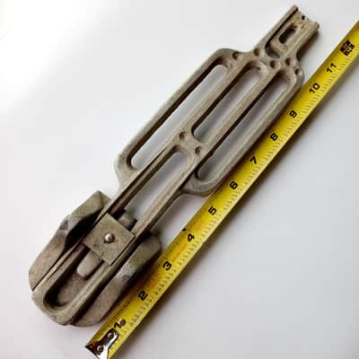 Rogers#395R Solid Footboard Swivomatic Bass Drum Foot Pedal Swivo Heel Plate USA image 3