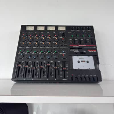 TASCAM Porta Two Ministudio 4-Track Cassette Recorder 1980s - Gray image 3