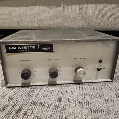 Lafayette PA-622 vintage tube amplifier project PA guitar amp Mullard 7189 tubes image 2