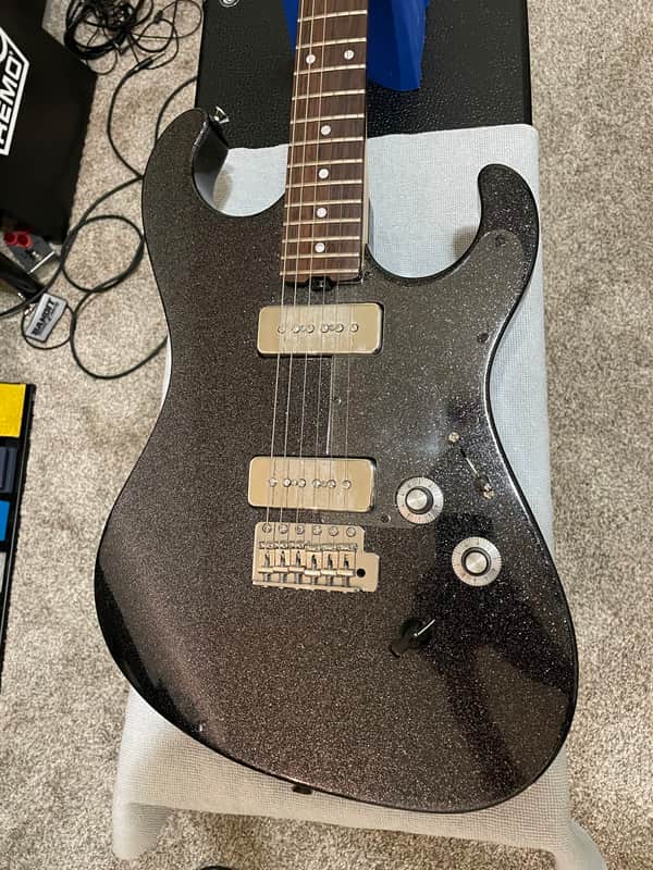 Asher S90 Custom - Black Sparkle Nitro image 1