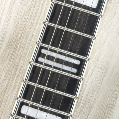 Mint Hagstrom '67 Viking II Hollow-Body Guitar, Resinator Fretboard, Black Gloss image 8