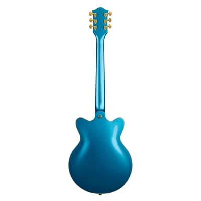 Used Gretsch G2655TG Streamliner Center Block Jr. DC w/Bigsby - Riviera Blue image 8