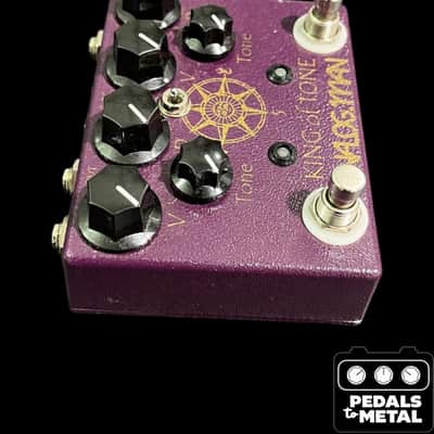 Analogman King of Tone V4 Toggle, PWR Out, 2nd Out, Hi Gain Red Side - Present - Graphic - X19479 image 5