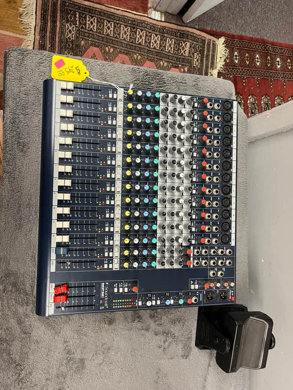 Soundcraft MPMi 12-Channel Mixer 2010s - Blue image 1