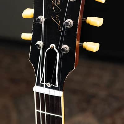 Gibson Custom Shop Limited Edition 1957 Les Paul Reissue Murphy Lab Electric Guitar - Goldtop Dark Back Light Aged with Hardshell Case image 7