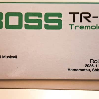 Boss TR-2 Tremolo (Silver Label) 1997 - Present - Green image 4