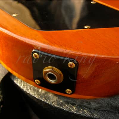 ULTRA RARE! * 2002 Gibson USA Les Paul Junior Special PLUS * Trans Amber TIGER FLAME ! * Standard image 10