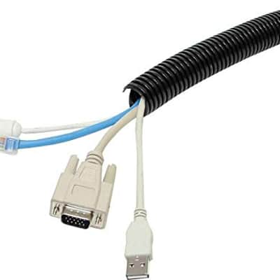 300 FT 1/8" 3mm with Dispenser Black Split Loom Conduit Polyethylene Tubing image 7