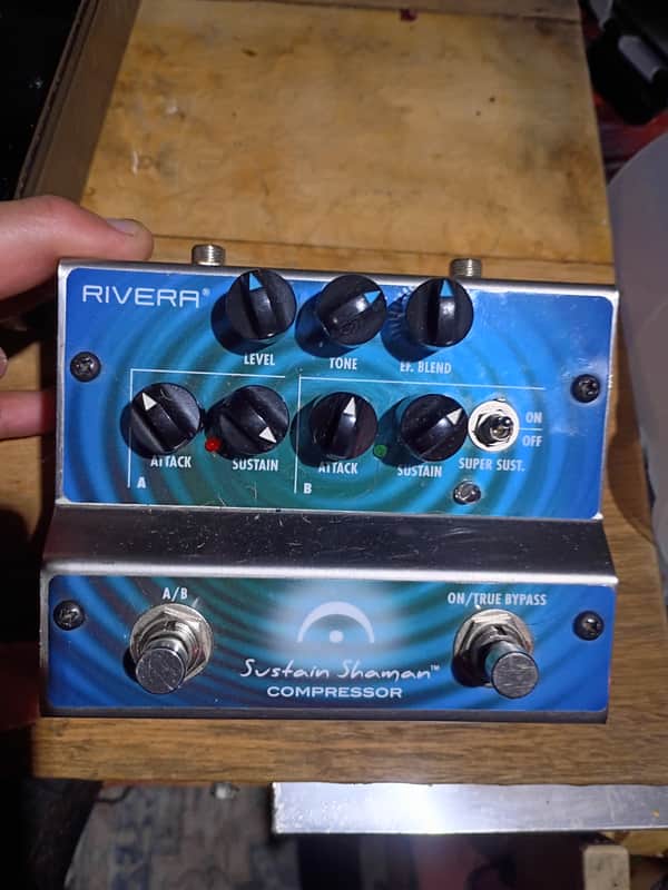 Rivera Sustain Shaman Compressor 2010s - Blue image 1