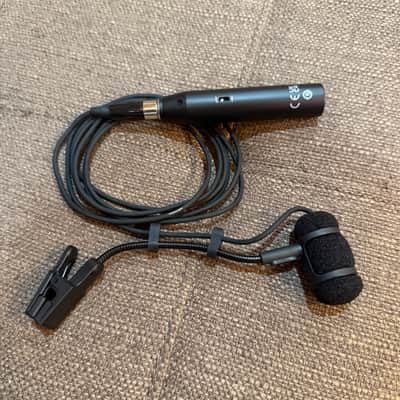 Audio-Technica PRO35 Cardioid Condenser Clip On Instrument Microphone 2010s - Black image 2