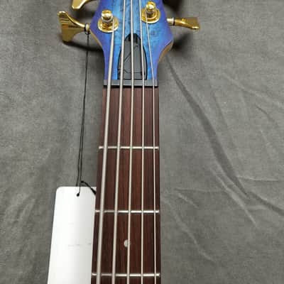 Ibanez SR305EDX-CZM Standard Soundgear Cosmic Blue Frozen Matte image 4