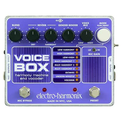 Electro-Harmonix Voice Box Harmony Machine & Vocoder, VOICE BOX image 7