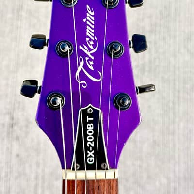 Takamine GX-200BT 1980’s - Purple Metallic image 21