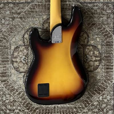 Fender American Ultra Precision Bass in Ultraburst w/ Hard Case & Free Pro Setup image 6
