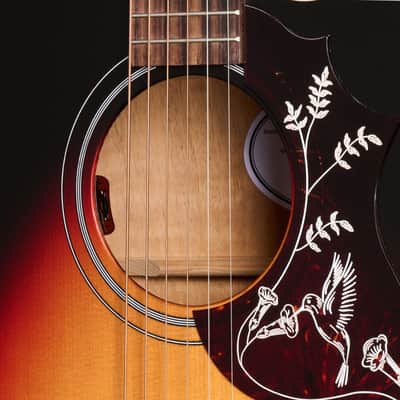 Gibson Hummingbird Studio EC Tri-Burst Satin Acoustic Guitar image 4