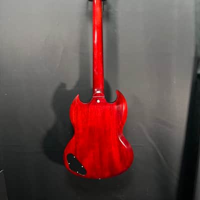 Gibson Custom Shop '63 SG Junior Reissue Lightning Bar 2020 - Present Cherry Red image 10