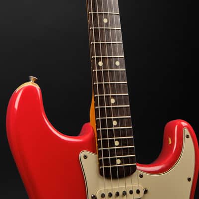 2003 Fender Mark Knopfler Stratocaster Dakota Red image 6