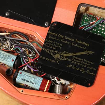 1980's Kramer Stagemaster Deluxe I Salmon Pink Orange image 10
