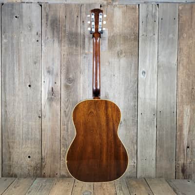 Gibson  LG-1 1965 with Transitional 1 5/8" Nut & Replaced Bridge Original Case - Natural image 4