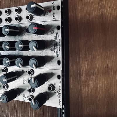 WMD PDO + TBVCA + QAAF Eurorack Phase Displacement Oscillator, quad anti aliasing filter, triple bipolar VCA image 3