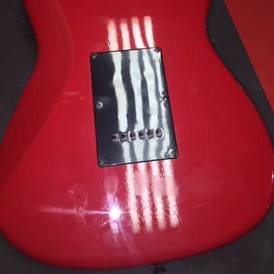1980's Left Handed Kramer ZX30H Red and Black with Case image 5