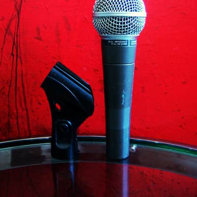 Vintage 1980's USA Shure SM58 Handheld Cardioid Dynamic Microphone Low Z w accessories # 6 image 15