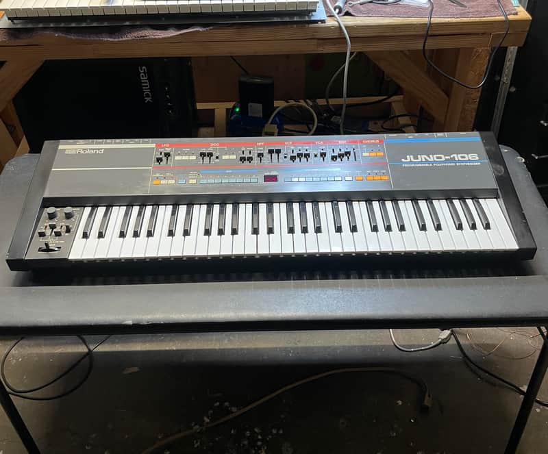 Roland Juno-106 61-Key Programmable Polyphonic Synthesizer image 1
