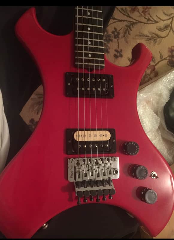 Kramer Floyd rose 1985 See through red image 1