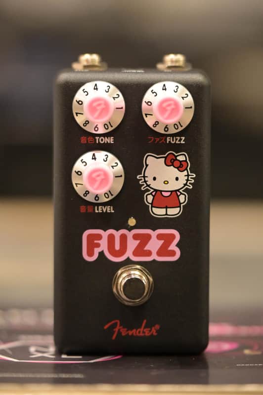 Fender® x Hello Kitty® Fuzz Pedal Black | Reverb