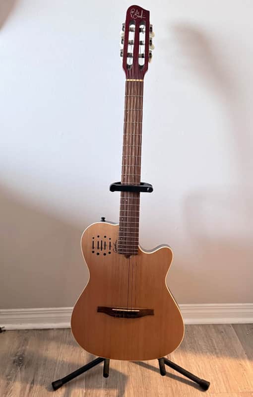 Godin Multiac Encore SG Nylon Classical with Electronics 2010s - Semi-Gloss Natural image 1
