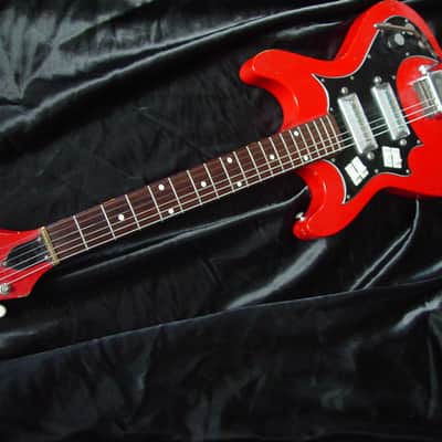 1960's Kay Truetone with Gibson made P-35/Kelvinator Pickups image 2