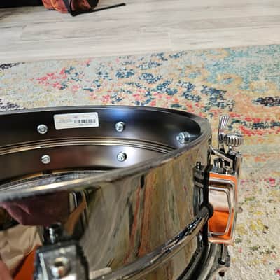 Ludwig Black Beauty 14x5" Nickel Over Brass 8-Lug Snare image 14