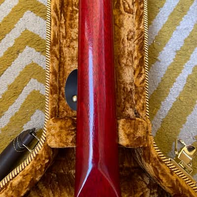 Vintage 1966 Gibson SG Melody Maker Cherry, T Top Neck + SD Pearly Gate Bridge Pickups & Tweed Case image 6