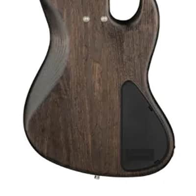 Sadowsky MetroLine 21-Fret Vintage J/J Bass-Swamp Ash Body-4 String-Nirvana Black Transparent Satin-Lefthand image 2