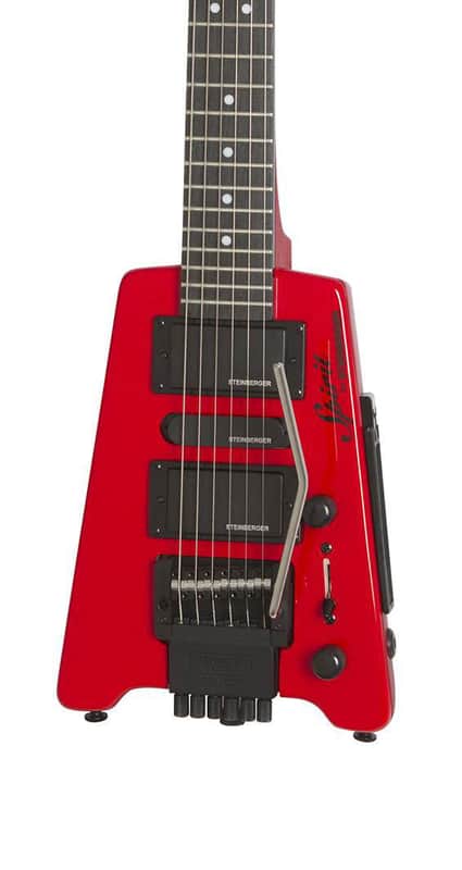 Steinberger Spirit GT-PRO Deluxe Electric Guitar in Hot Rod Red image 1