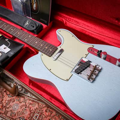 FENDER USA Custom Shop 60's Flamethrower Telecaster Custom Jrny Relic "Sonic Blue" (2025) image 1