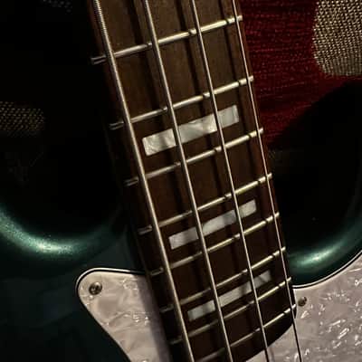 Fender Adam Clayton Artist Series Signature Jazz Bass Sherwood Green Metallic image 5