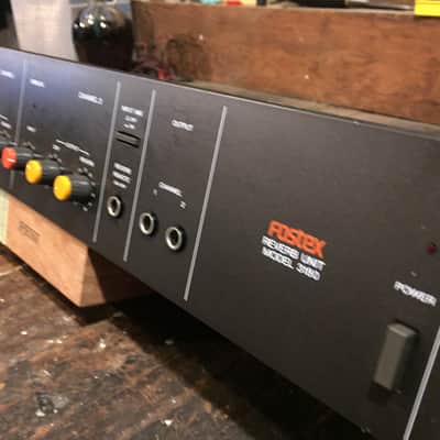 Fostex 3180 Analog Stereo Spring Reverb - Great for Studio or Live