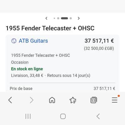 Fender Telecaster Nc - Blonde nitro light relic image 13