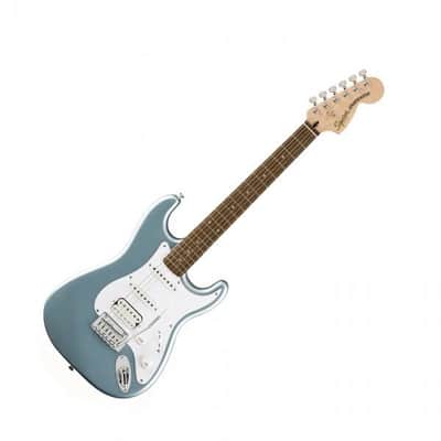 SQUIER - Affinity Series Stratocaster Junior HSS  Laurel Fingerboard  White Pickguard  Ice Blue Metallic - 0378180583 image 3