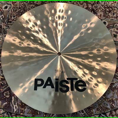 Paiste Vault Release 0047: Sound Creation 18" Dark Flatride Flat Ride from 1985 IMMACULATE COLLECTOR GRADE NOS Mint Formula 602 alloy gem! image 11