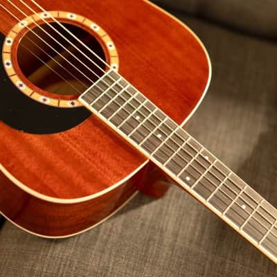 Washburn WD100DL Dreadnought Mahogany Acoustic Guitar w/ Gigbag (WD100DLMK-U) image 14