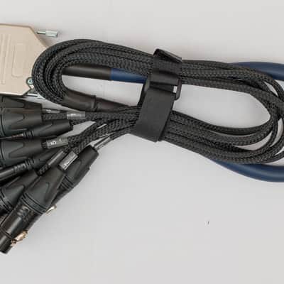 D-Sub DB25 8 Way Van Damme Studio Grade 3.1 Analog Studiograde Cable Loom 1M Balanced XLR Female image 4