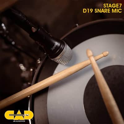 CAD 7 Piece Drum Set Misrophone Pack Kit - Bass, Snare, Tom, Cymbals, Overhead image 6