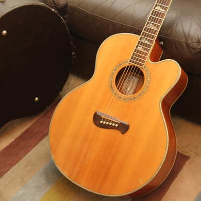 Tacoma Jumbo JK-50CE4 with Original Hard Case refinished KOA Back and Sides. image 1