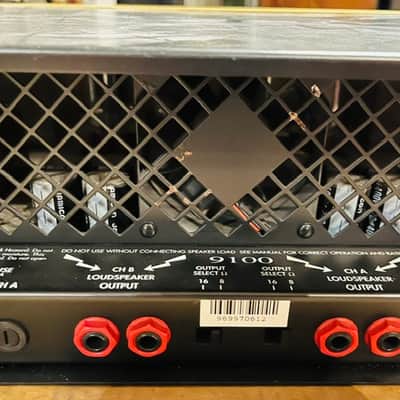 Marshall 9100 Dual MonoBloc Amplifier 1995-2000 - Nero/Oro image 5