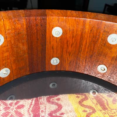 Brady 14x5.5 Jarrah Stave Snare Drum Early ’90s image 9