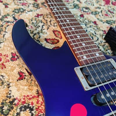 1999 Ibanez Japan PGM30 Paul Gilbert Signature Model (Jewel Blue) w/ Reverse Headstock, Lo-TRS II Tremolo, MIJ image 11