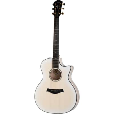 Taylor 614ce 50th Anniversary Limited Edition Acoustic Electric Guitar, Trans White image 2