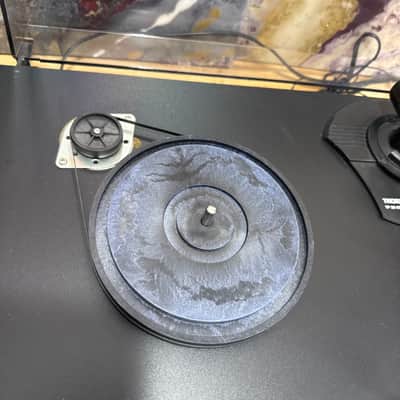 Thorens TD 280 Black Made In Germany turntable Anti Skating Tone Arm Audiophile image 12